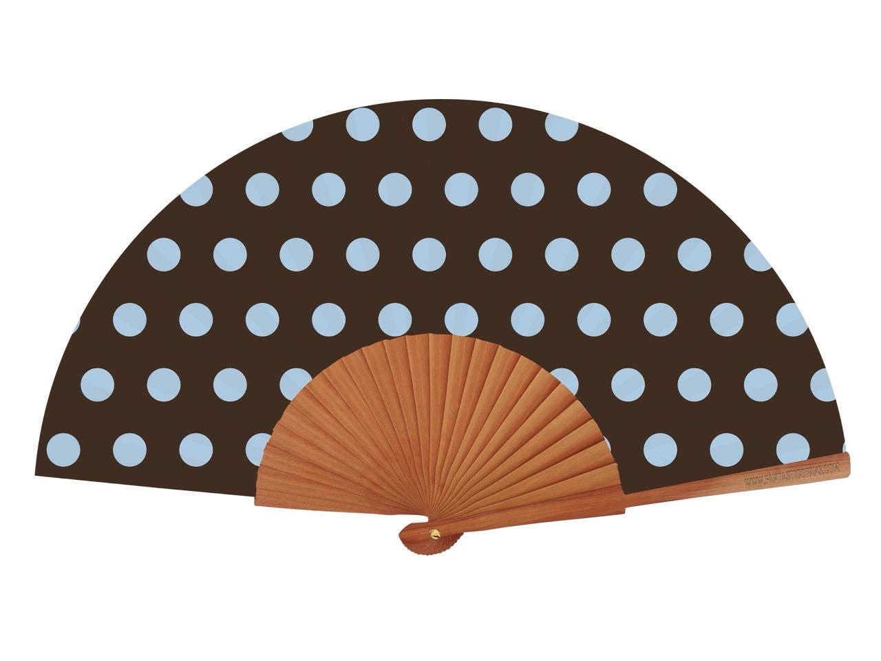 Ventilateur Dotty Chocolat 23 cm