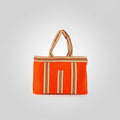 Sac plage nylon recyclé orange