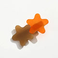 Barrettes étoile orange I Enfant
