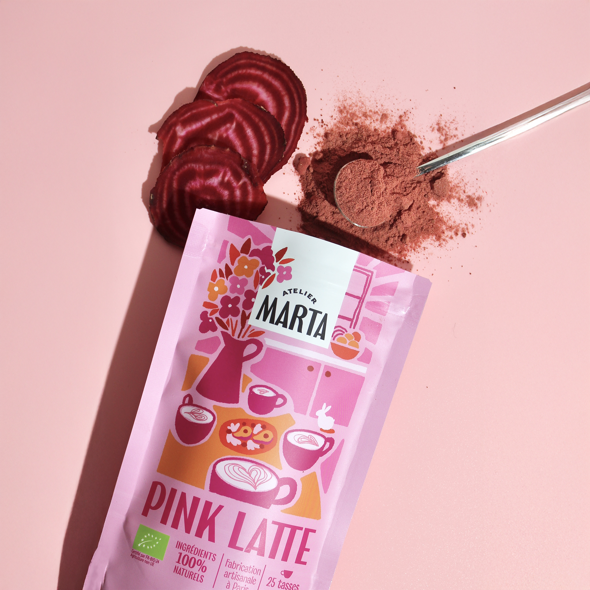 Pink Latte | boost