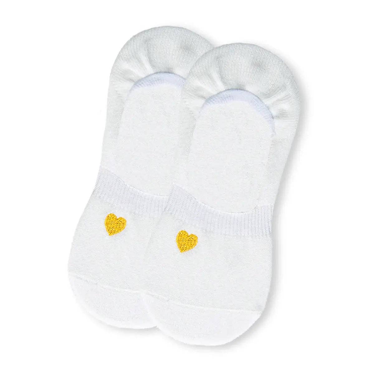 Socquettes Invisibles Petit Coeur Doré Femme I 35-41