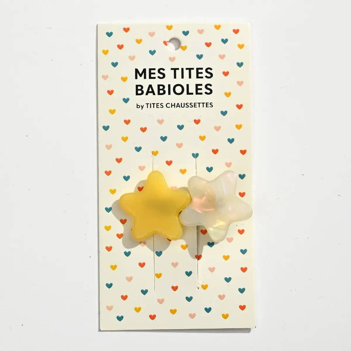 Barrettes étoile jaune I Enfant