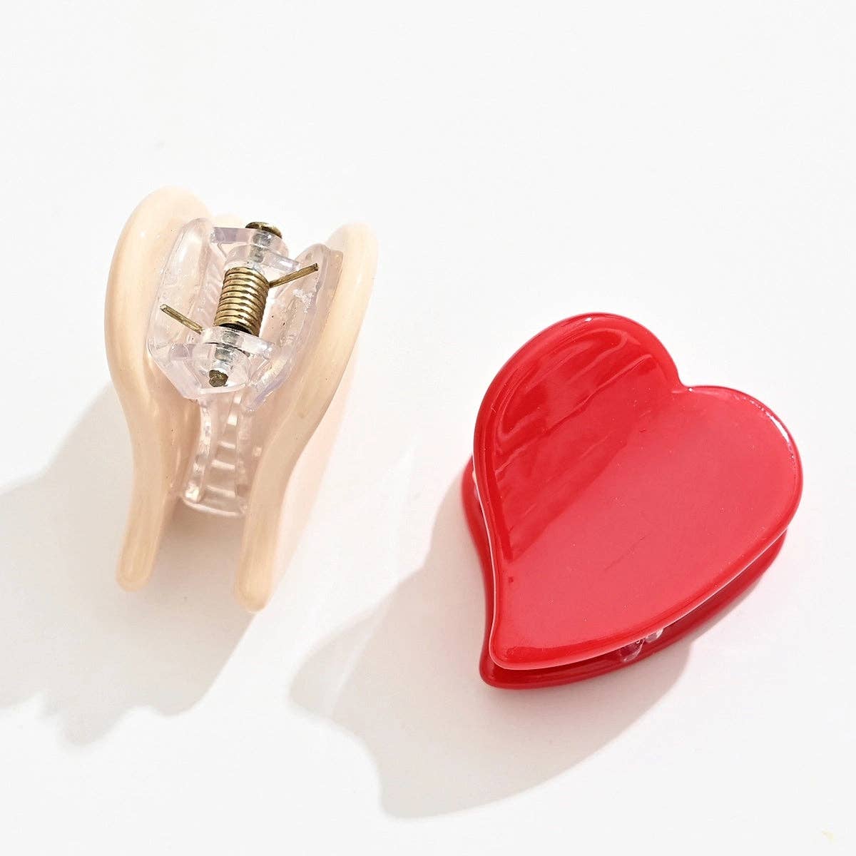 Lot de 2 Pinces Cheveux Petit Coeur I Femme