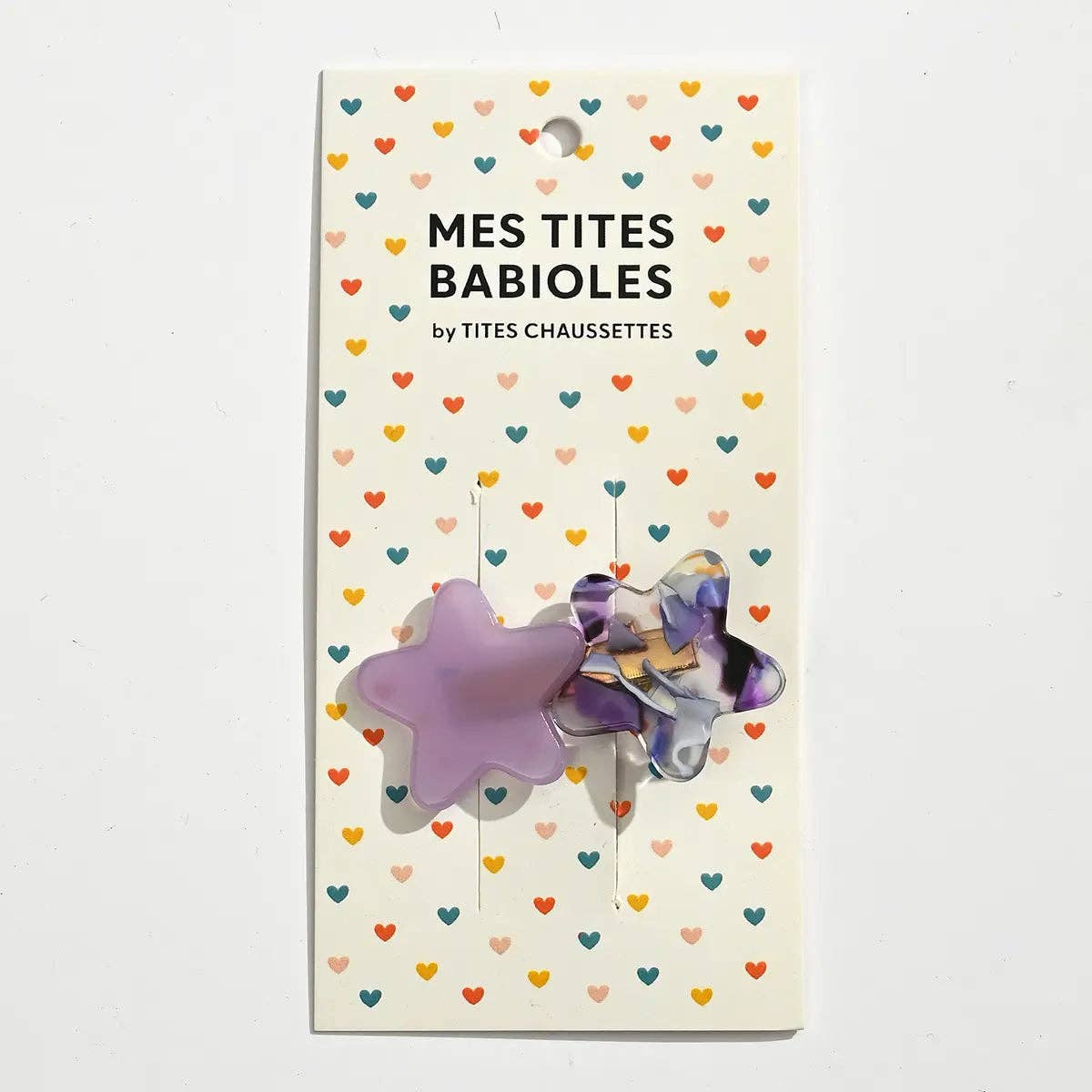 Barrettes étoile violet I Enfant