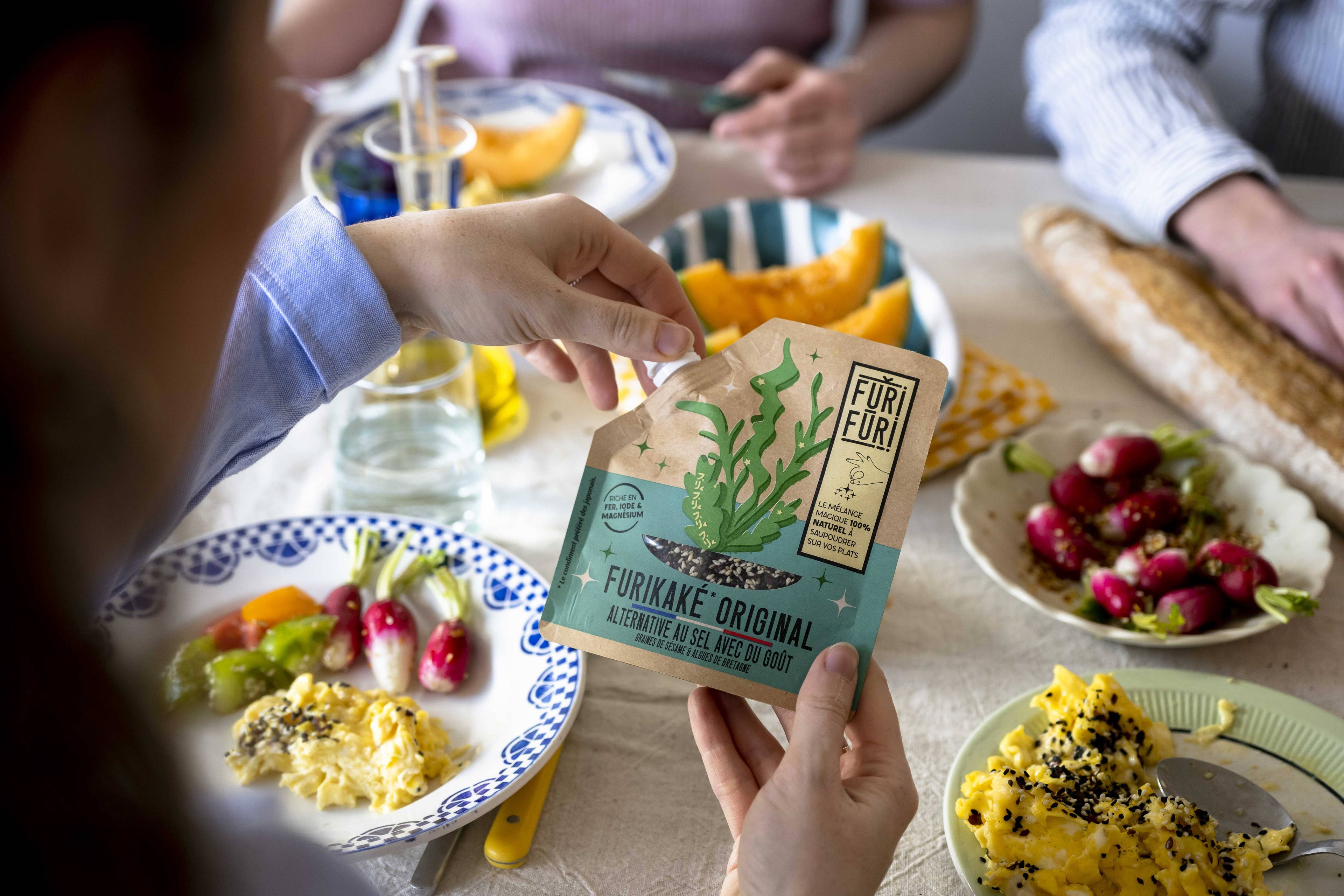 Furikake Original - Condiment sésame&algues -alternative sel