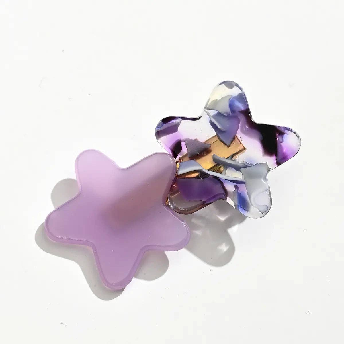Barrettes étoile violet I Enfant
