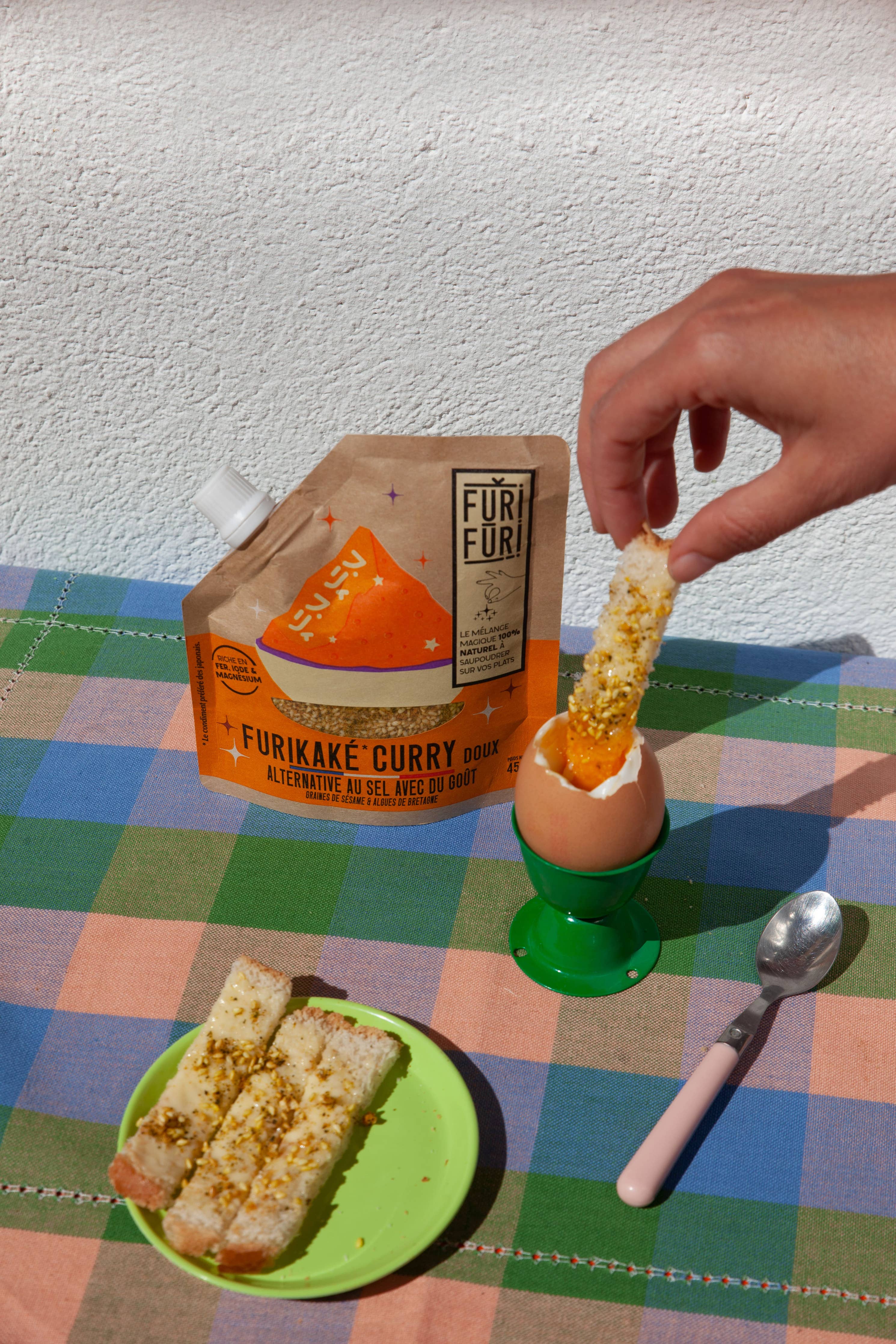Furikake Curry - Condiment sésame & algues - alternative sel