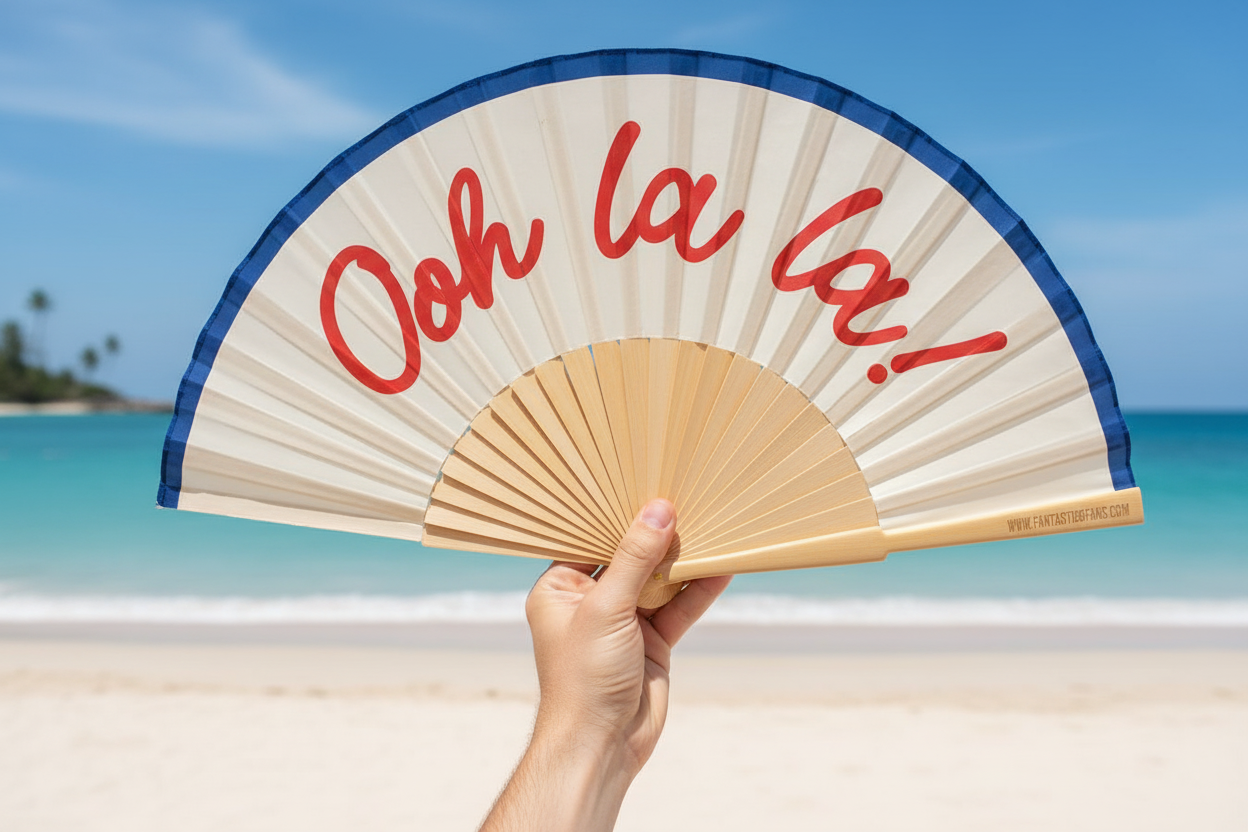 Ventilateur Ooh La La Script 23cm
