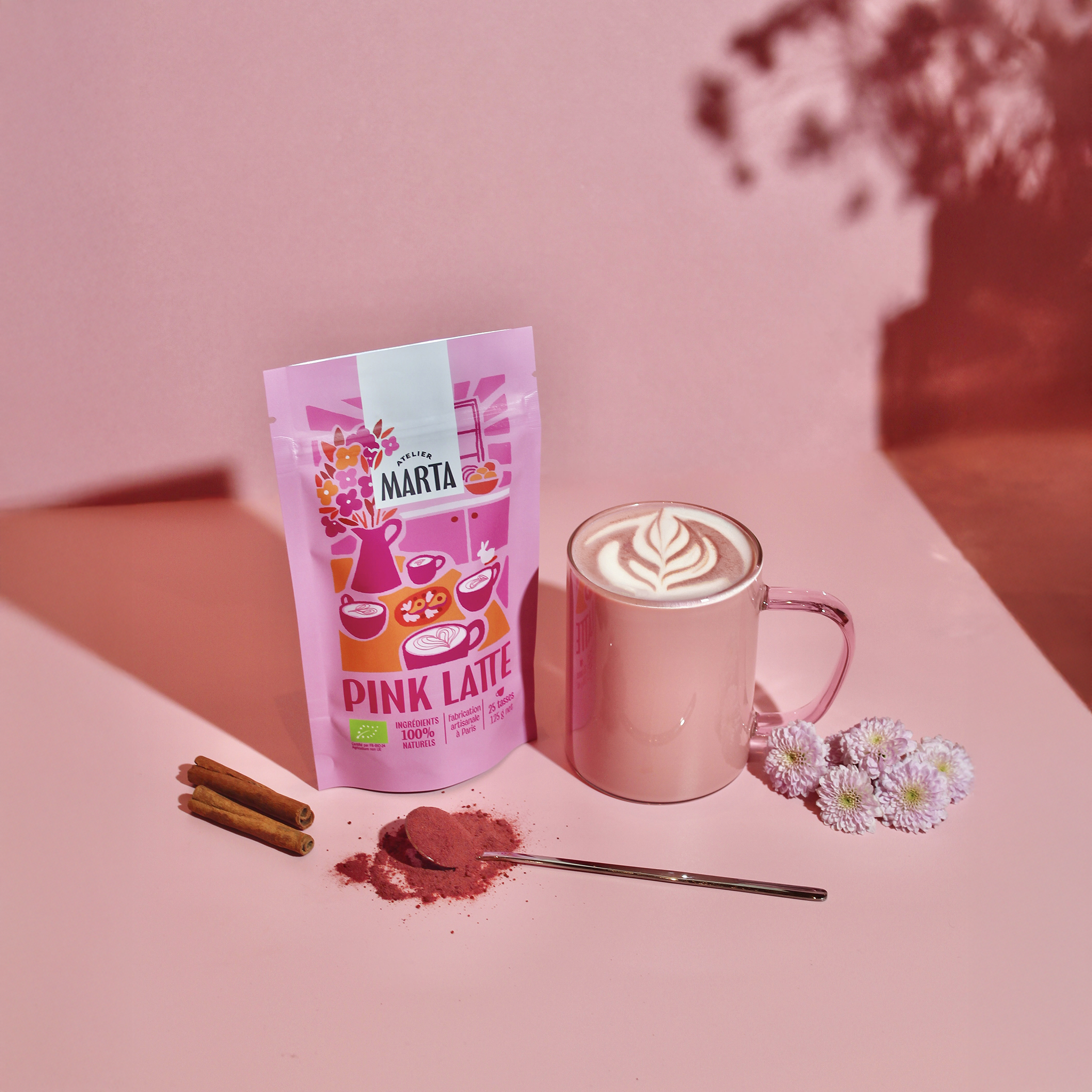 Pink Latte | boost
