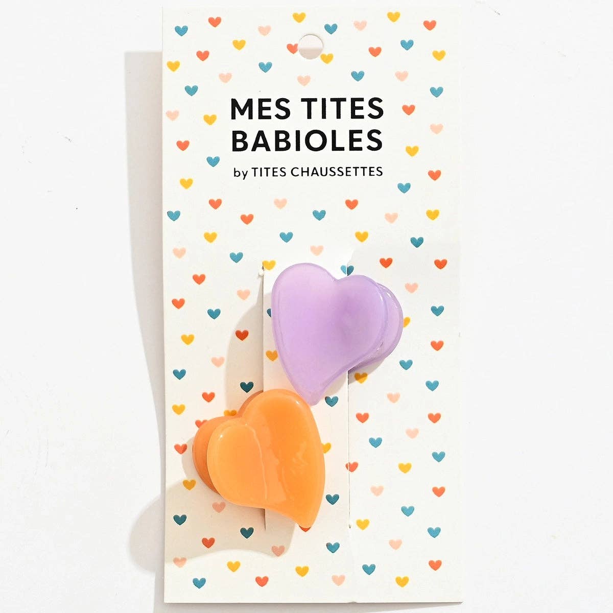 Lot de 2 Pinces Cheveux Petit Coeur I Femme