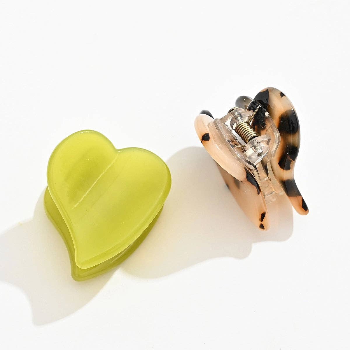 Lot de 2 Pinces Cheveux Petit Coeur I Femme