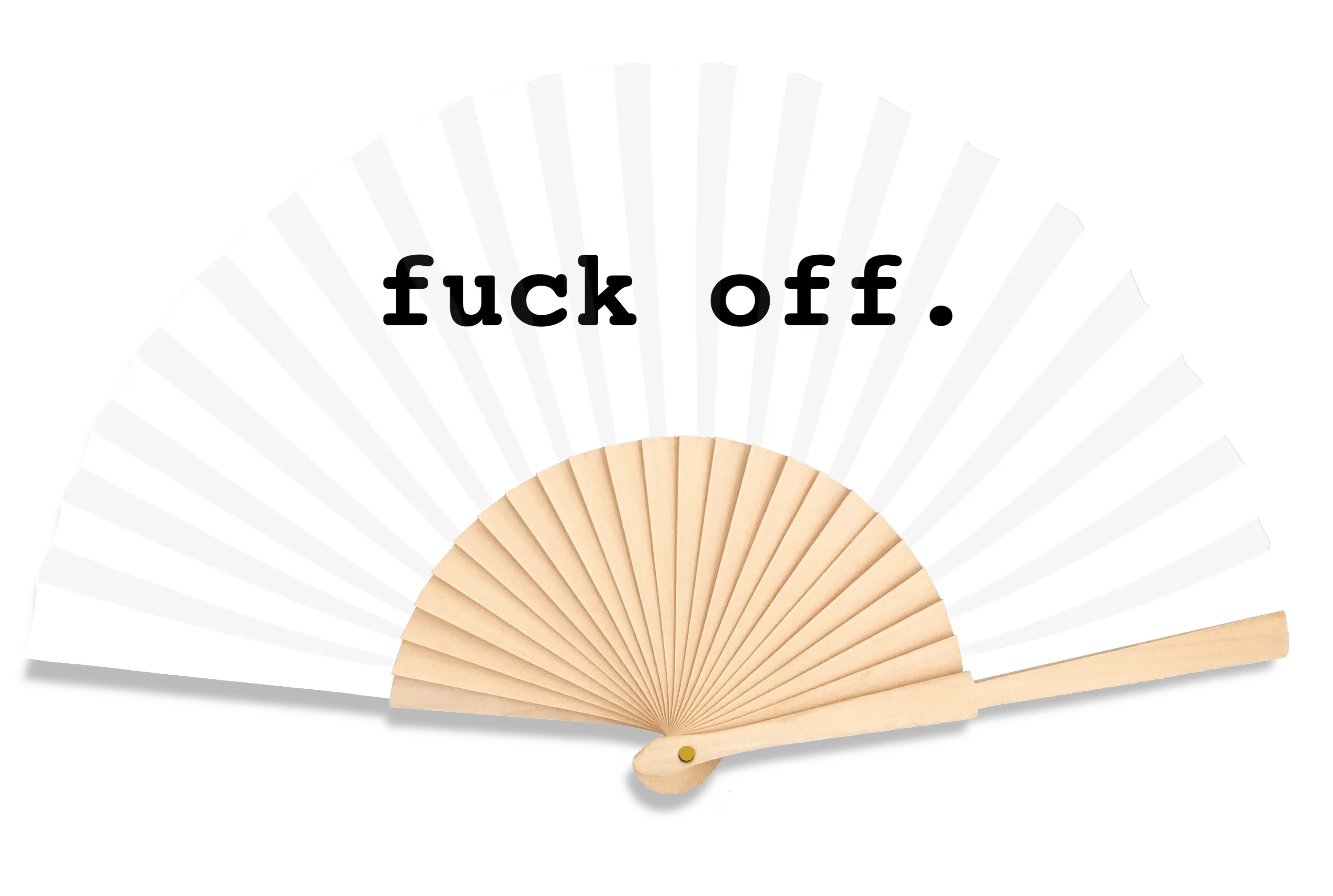 Éventail Fuck Off 23 cm