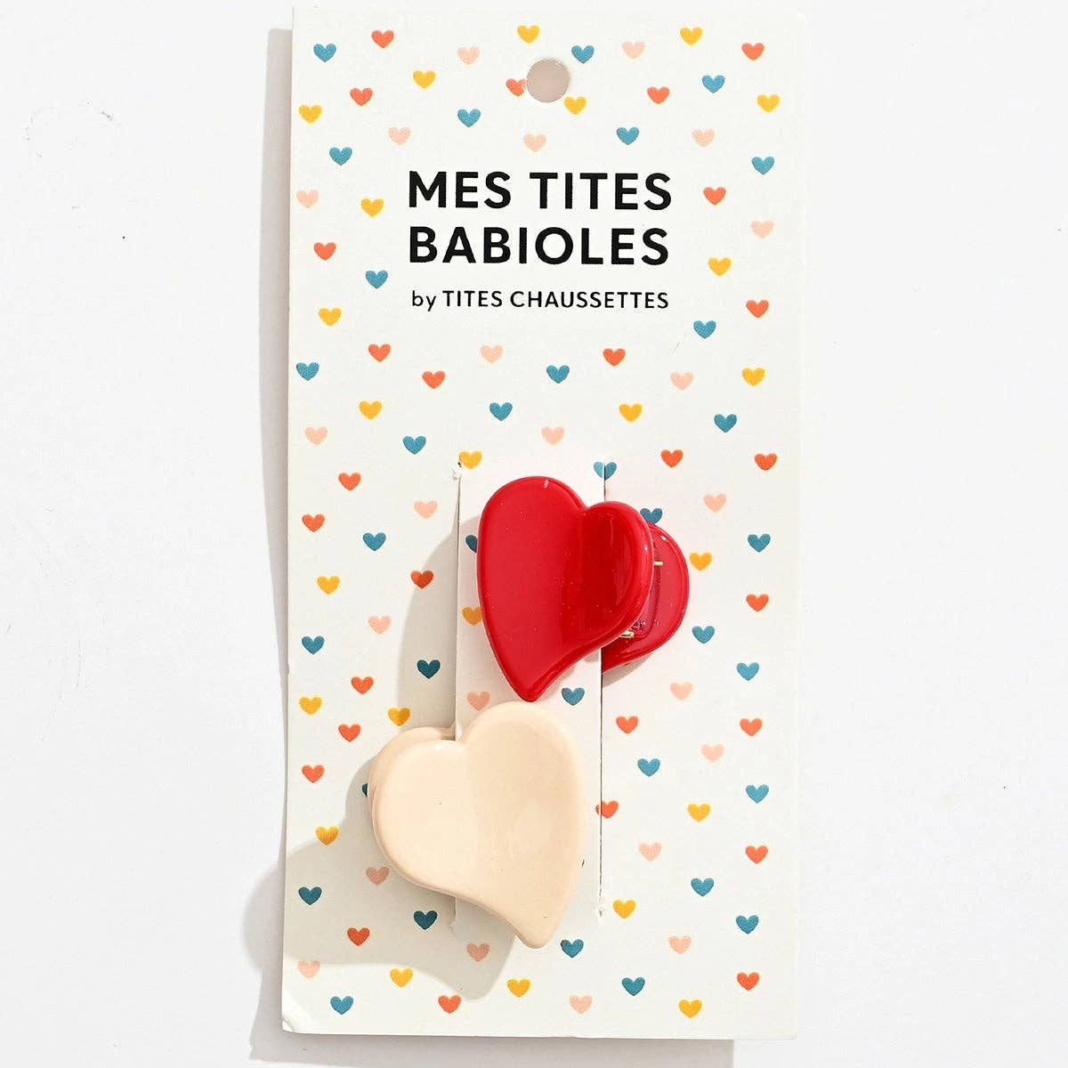 Lot de 2 Pinces Cheveux Petit Coeur I Femme
