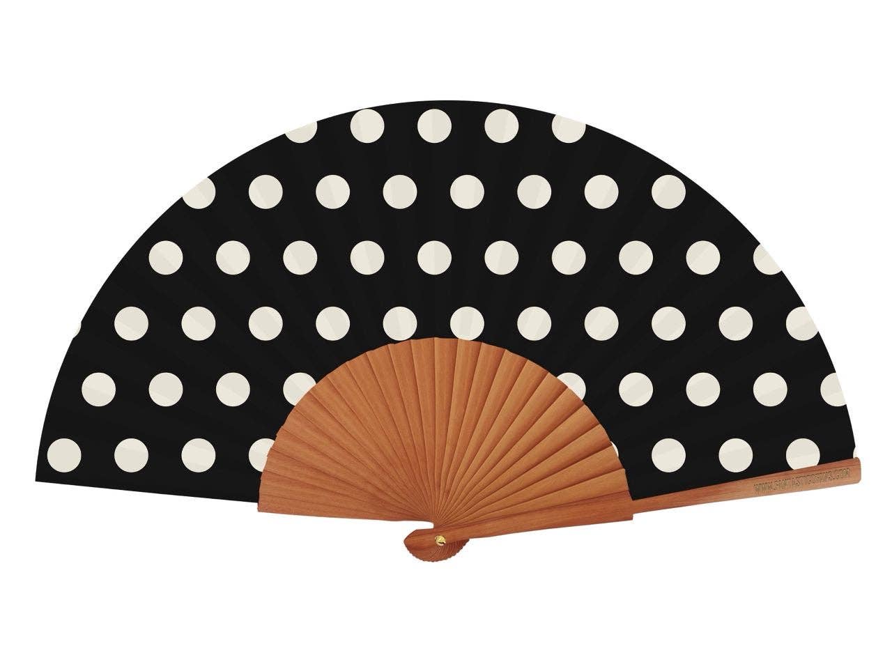 Ventilateur Dotty Black 23 cm