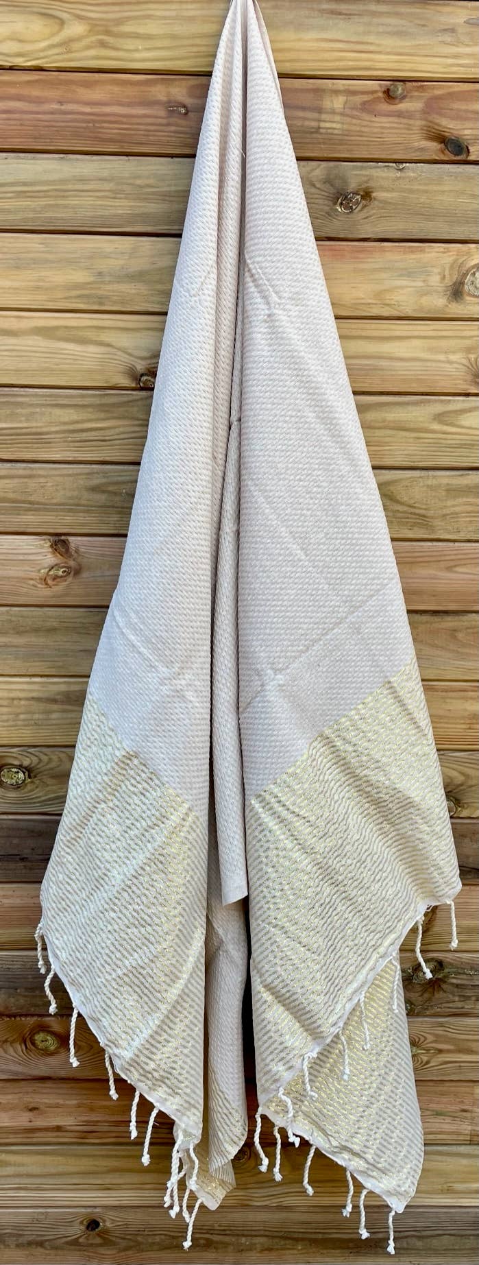 MODELE LUREX NID D'ABEILLE DORÉ 1X2M