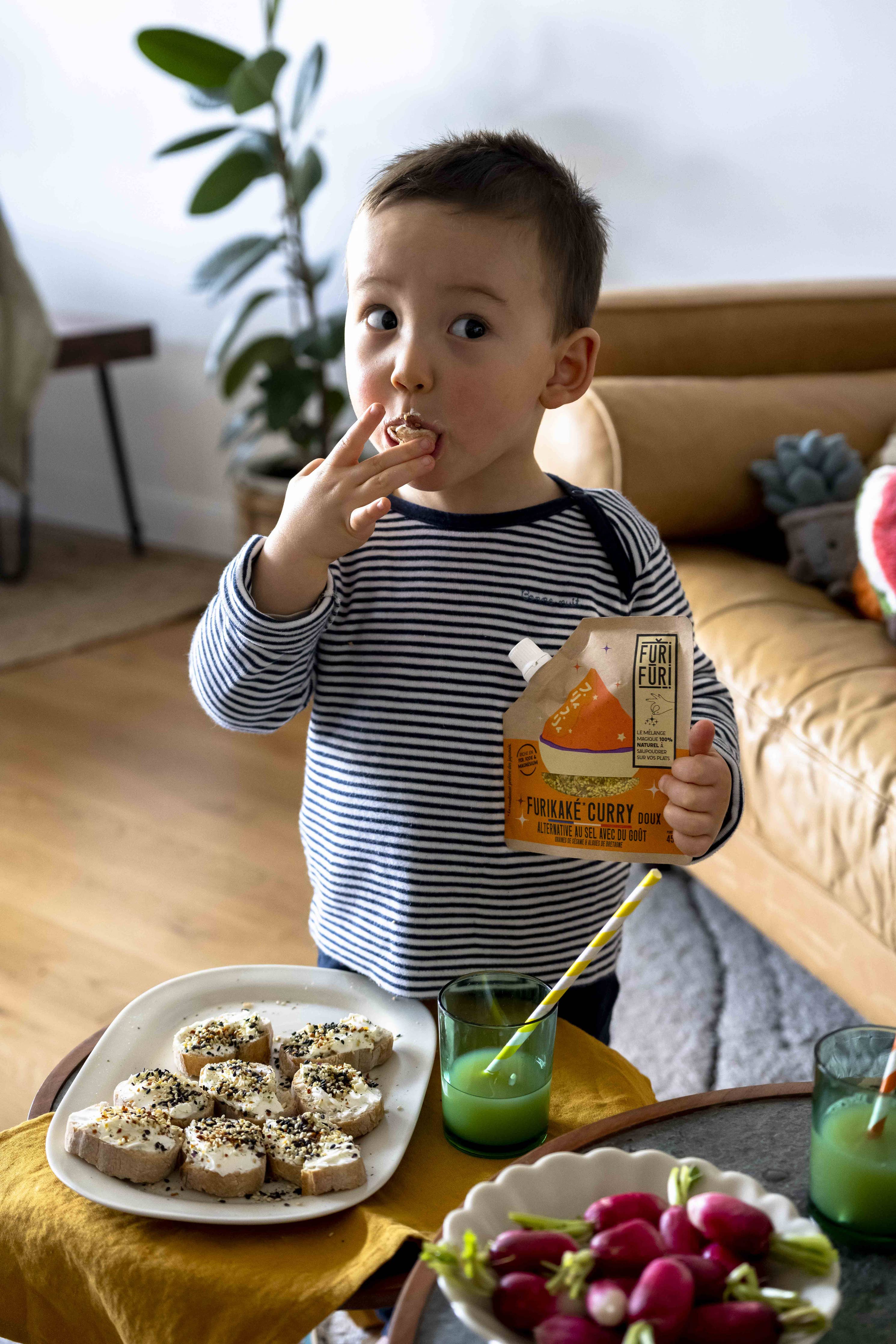 Furikake Curry - Condiment sésame & algues - alternative sel